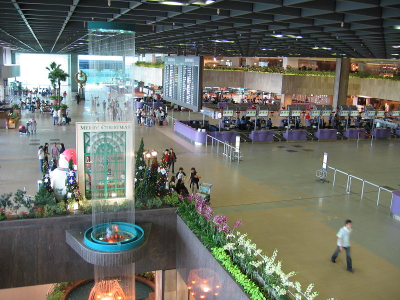 Aéroport de Singapour (Source image: Wikipedia)