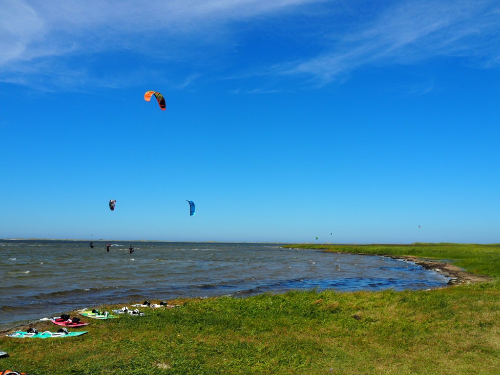 On peut faire du kitesurf un peu partout aux Îles