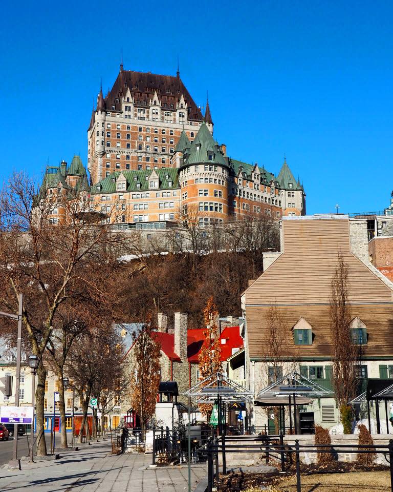 Le Château Frontenac, à Québec